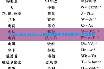 (aziel怎么读) Azrael的正确发音与背后的文化内涵解析